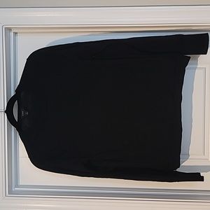 J Crew, Black, Marino Wool Crew Sweater